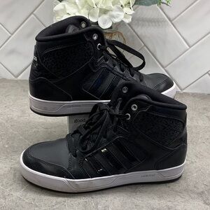 adidas Black High-Top Sneakers